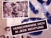 Aufkleber in der Auguststraße von 2001