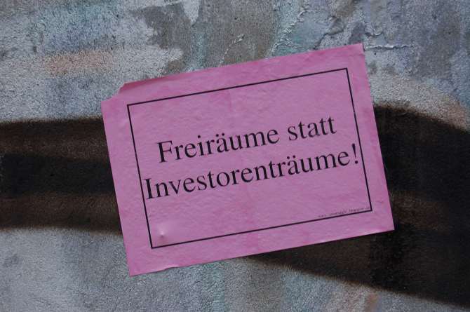 FreirÃ¤ume statt InvestorentrÃ¤ume