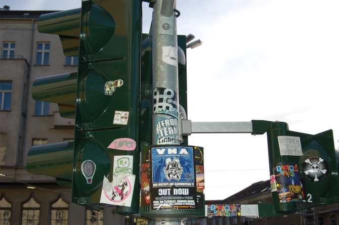 Ampel Rosenthaler Platz