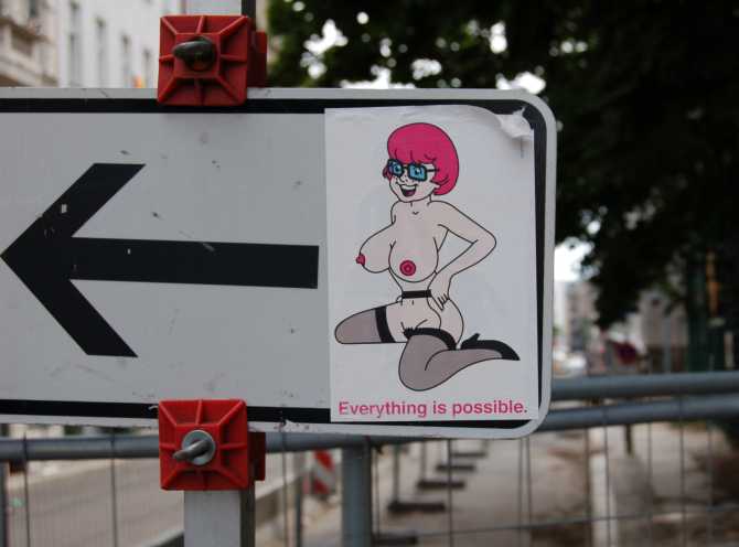 Strassenkunst Auguststrasse