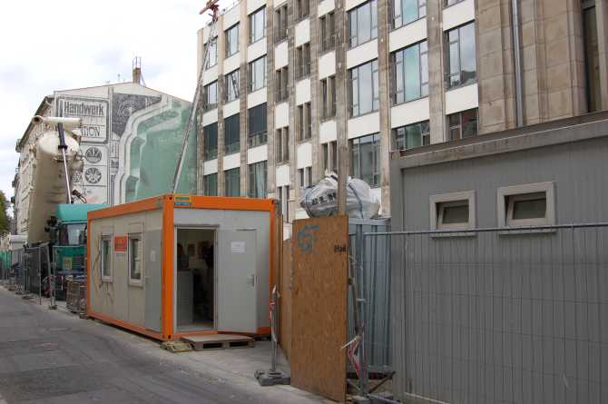 Ehemaliges Kaufhaus Wertheim in der Rosenthaler StraÃ�e
