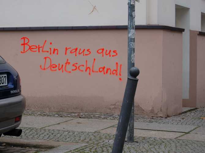 Berlin raus aus Deutschland