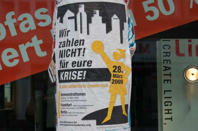 Wir zahlen nicht für eure Krise