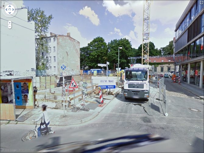street view Auguststrasse