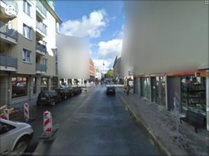 streetview verpixelt