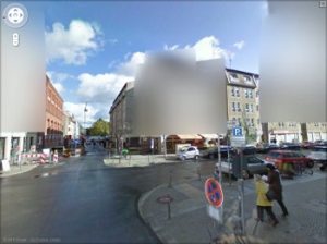 streetview verpixelt