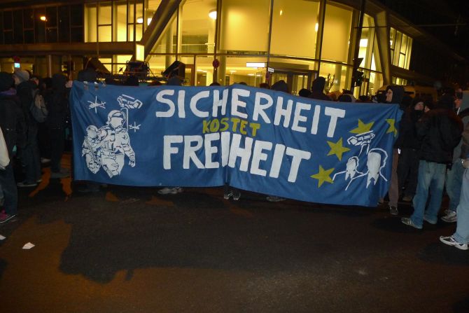 Demonstration gegen Polizeigewalt und Gentrifizierung