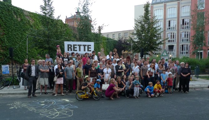 Aktionstreffen Auguststrasse 25.8.2011