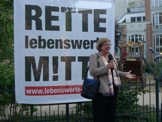 Aktionstreffen Auguststrasse 25.8.2011