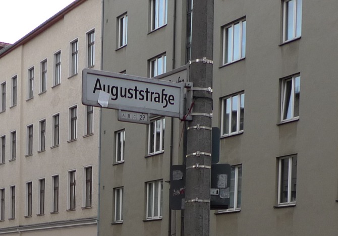 Wo finde ich die Auguststrasse