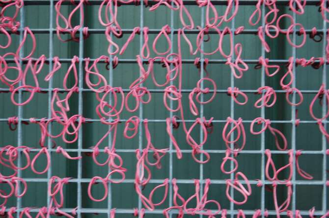 Gummiring-Kunst