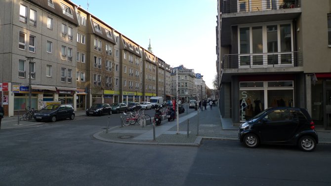 Ecke Auguststrasse - Grosse Hamburger Strasse, 2012