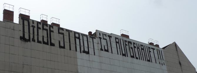Berlin ist ausverkauft