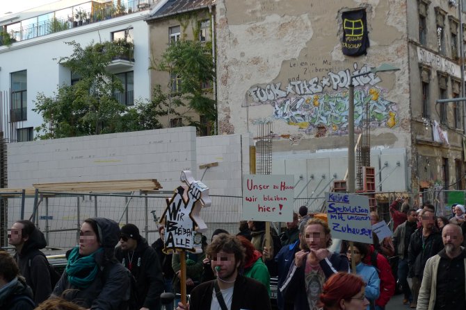 Wir bleiben alle - Demonstration