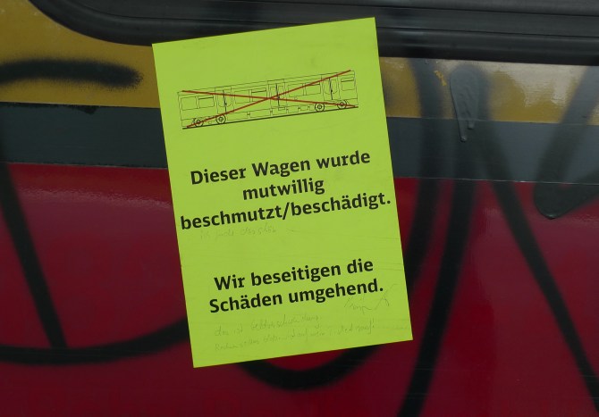 S-Bahn Graffiti