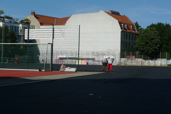 Sportplatz Auguststrasse, Kleine Hamburger Strasse