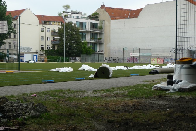 Sportplatz Auguststrasse, Kleine Hamburger Strasse