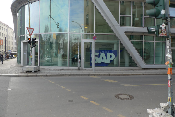 SAP-GeschÃ¤ftsstelle in der Rosenthaler Strasse