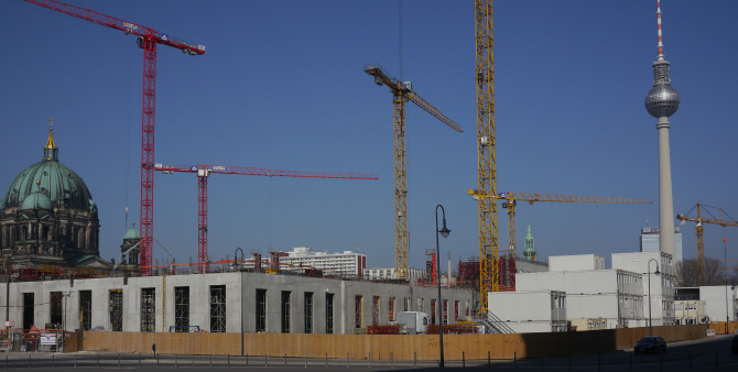 Schlossbaustelle